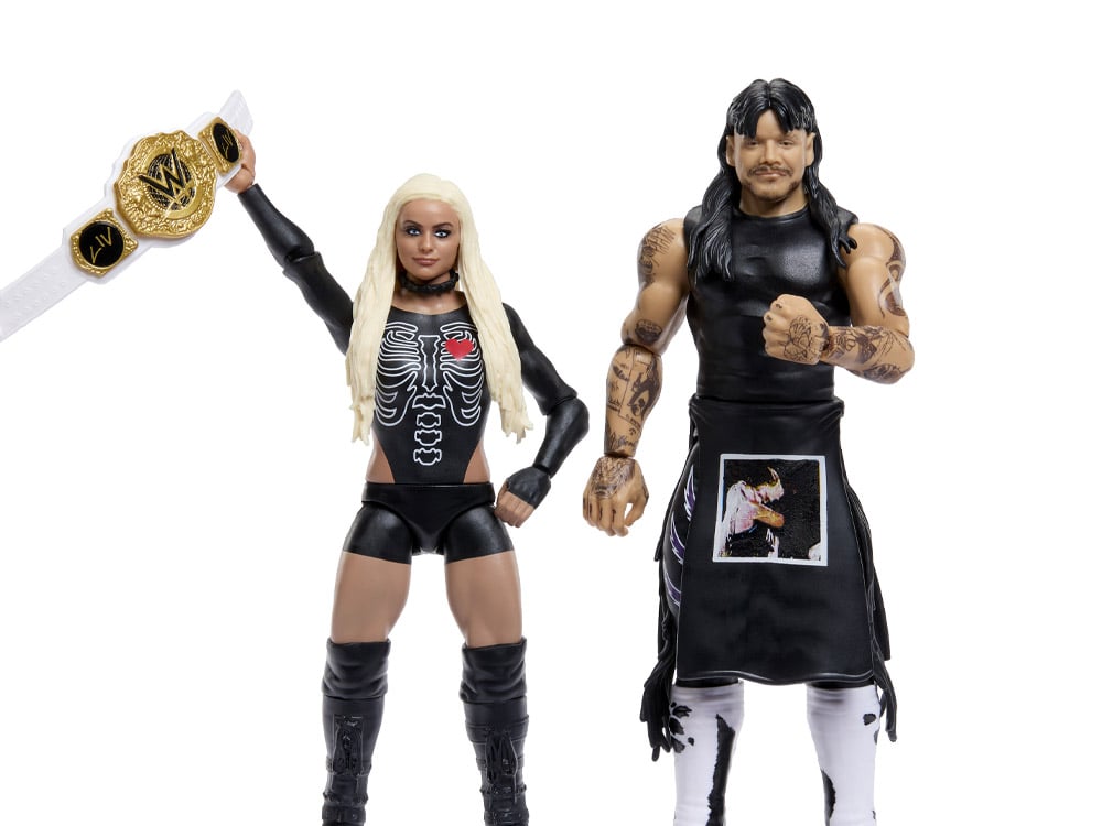 WWE ドミニク•ミステリオ&リヴ•モーガン 2体セット original.jpg
