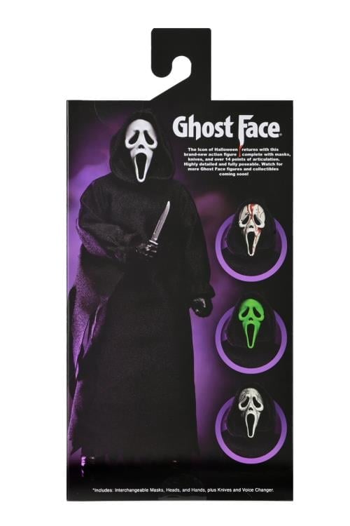 Ghost NECA Amazon.com: フィギュア Face Ghost Face Ghost – Figure Action Clothed 8” – SF・ファンタジー・ホラー