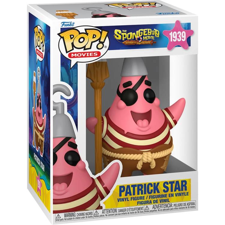 The SpongeBob Movie: Search for SquarePants Pop! Movies #1939 Patrick Star (Pirate) Gallery Image 4