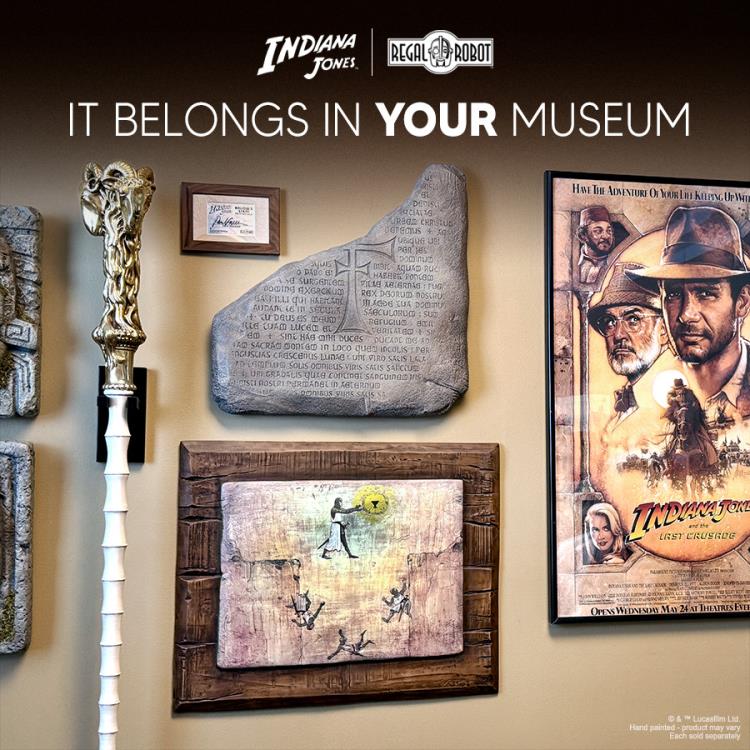 Indiana Jones and the Last Crusade Leap of Faith Prop-Style Wall Decor Gallery Image 12