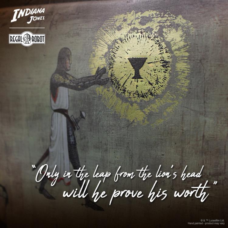 Indiana Jones and the Last Crusade Leap of Faith Prop-Style Wall Decor Gallery Image 11