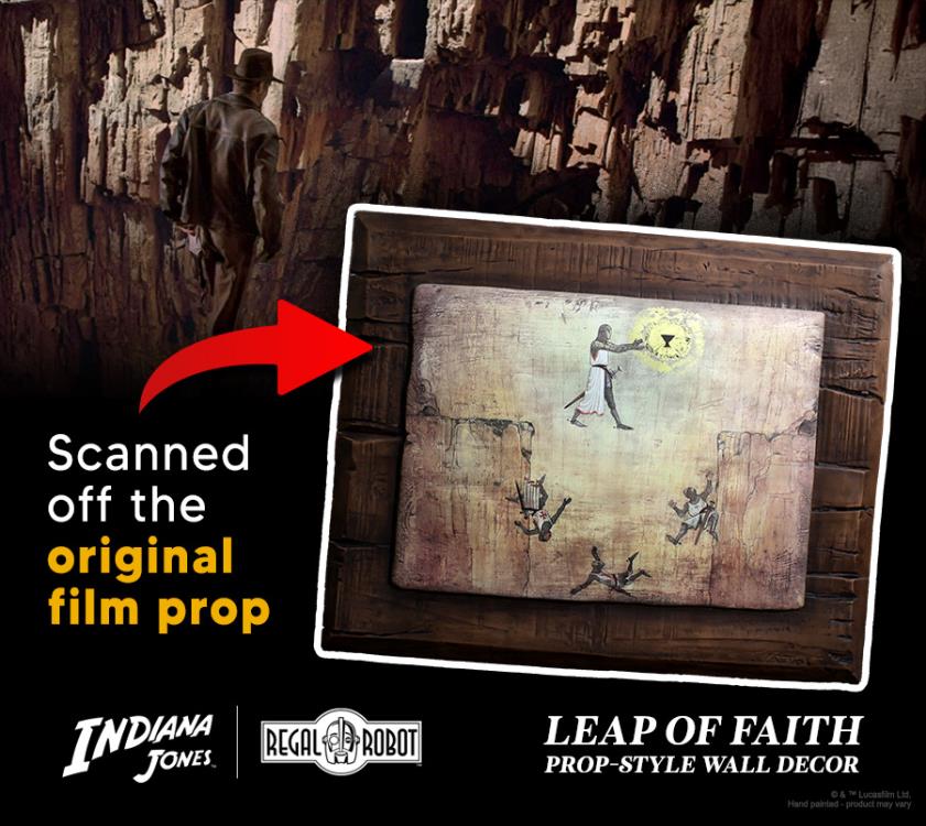 Indiana Jones and the Last Crusade Leap of Faith Prop-Style Wall Decor Gallery Image 9