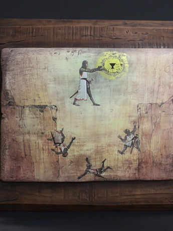 Indiana Jones and the Last Crusade Leap of Faith Prop-Style Wall Decor Gallery Image 2