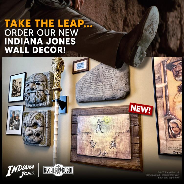Indiana Jones and the Last Crusade Leap of Faith Prop-Style Wall Decor Gallery Image 10