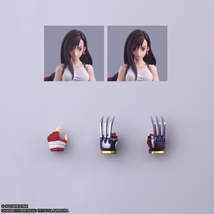 Final Fantasy VII Bring Arts Tifa Lockhart (Mythril Claws Ver.) Action Figure Gallery Image 10