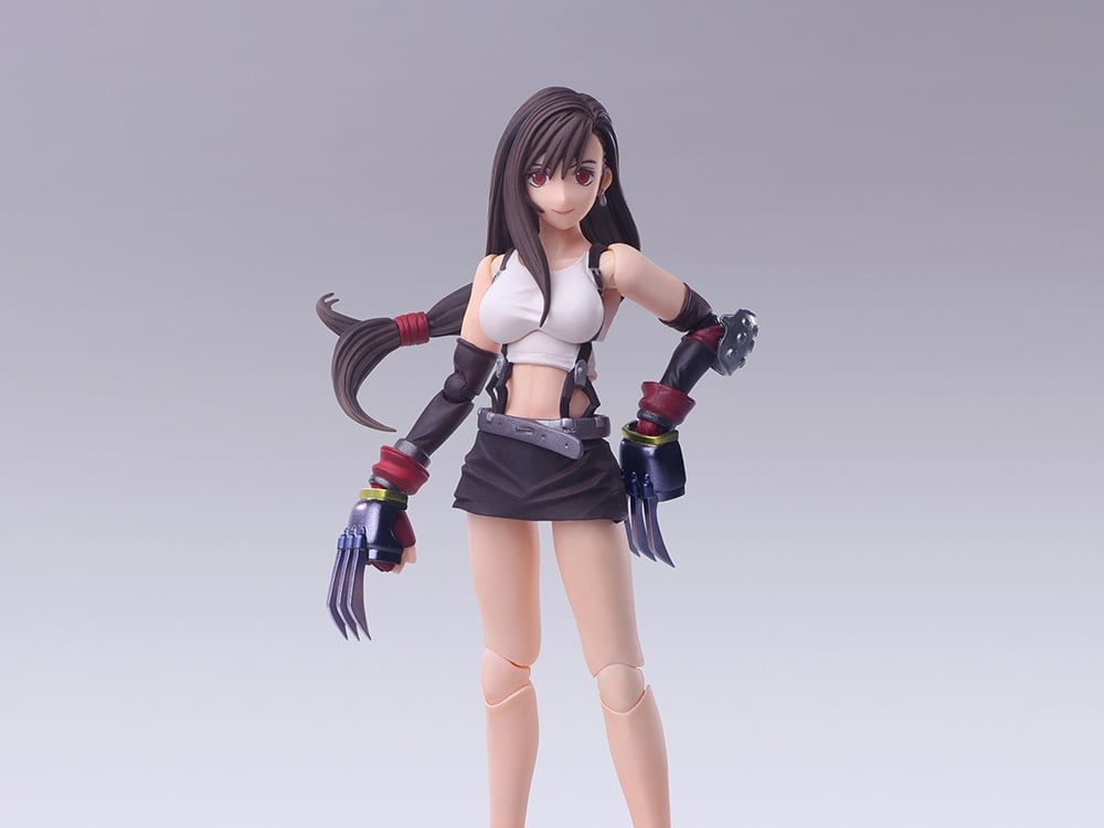 Final Fantasy VII Bring Arts Tifa Lockhart (Mythril Claws Ver.) Action Figure Gallery Image 1