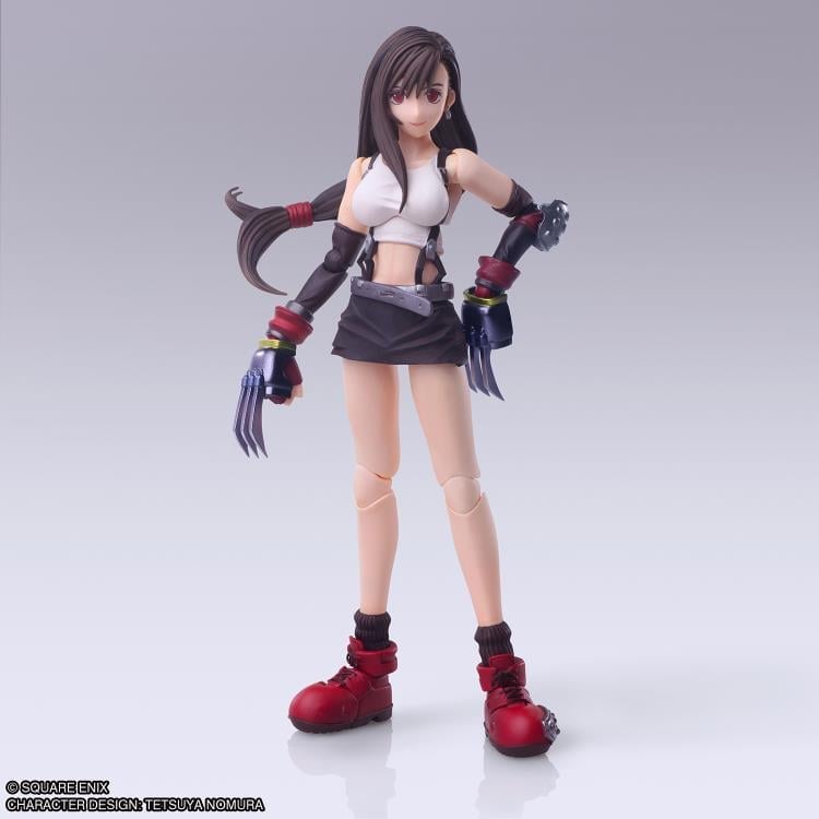 Final Fantasy VII Bring Arts Tifa Lockhart (Mythril Claws Ver.) Action Figure Gallery Image 3