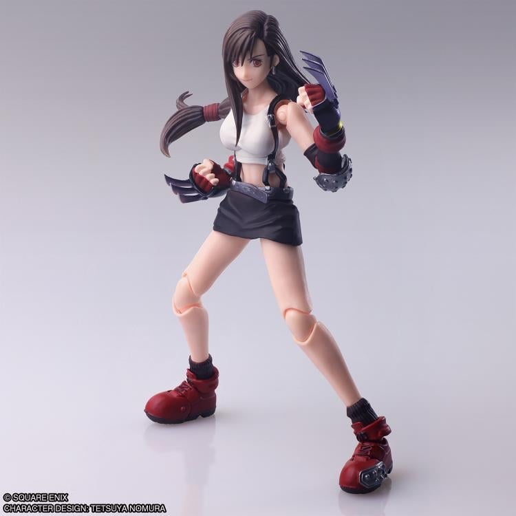 Final Fantasy VII Bring Arts Tifa Lockhart (Mythril Claws Ver.) Action Figure Gallery Image 6
