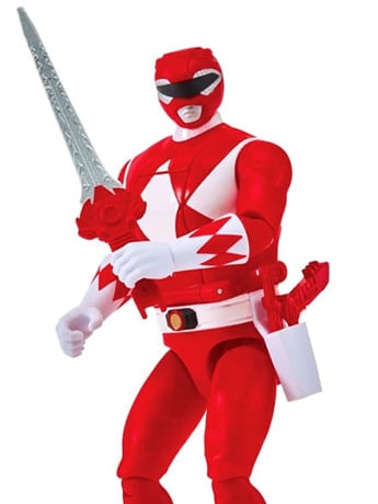 Mighty Morphin Power Rangers Re-Ignition Auto-Morphin Red Ranger Action Figure Gallery Image 2