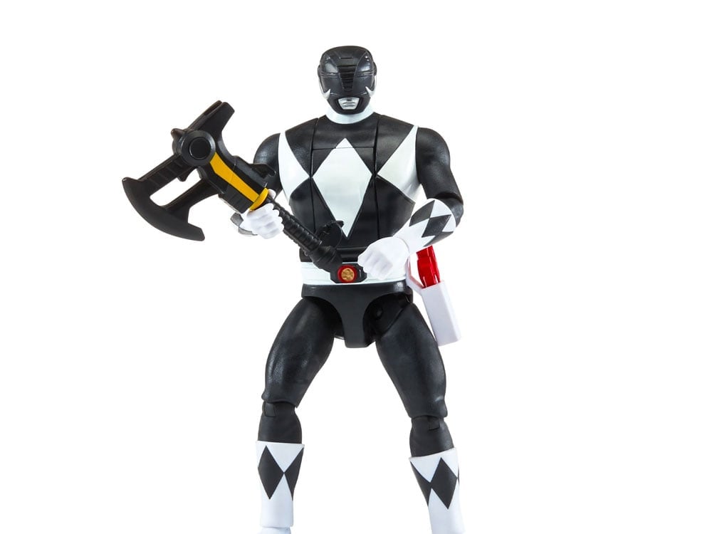 Mighty Morphin Power Rangers Re-Ignition Auto-Morphin Black Ranger Action Figure Gallery Image 1