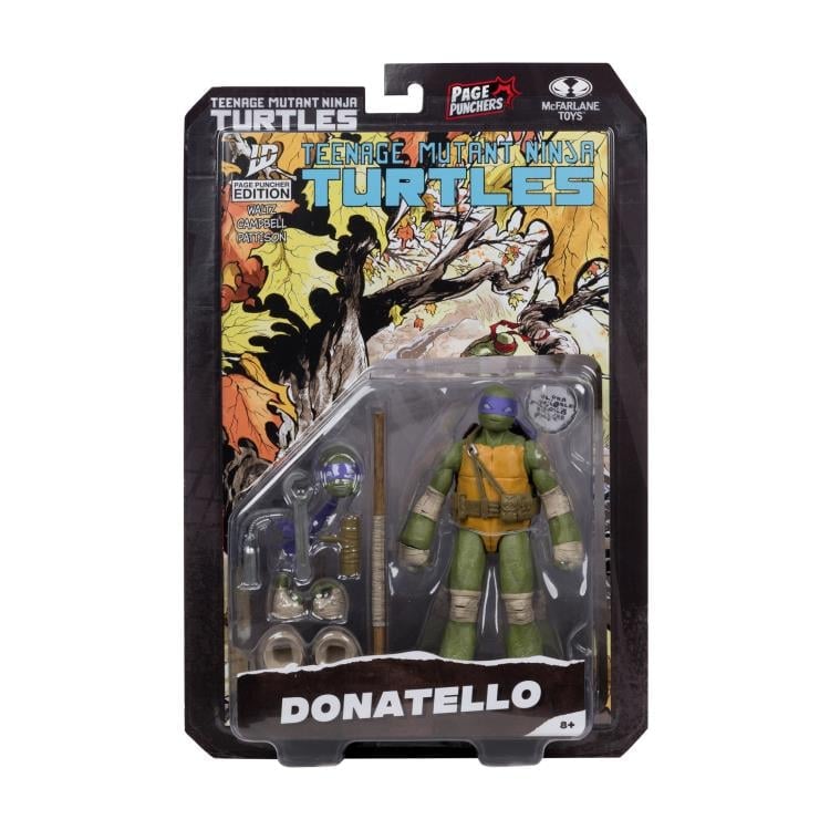 Teenage Mutant Ninja Turtles Page Punchers Donatello 5" Action Figure with Comic Gallery Image 16