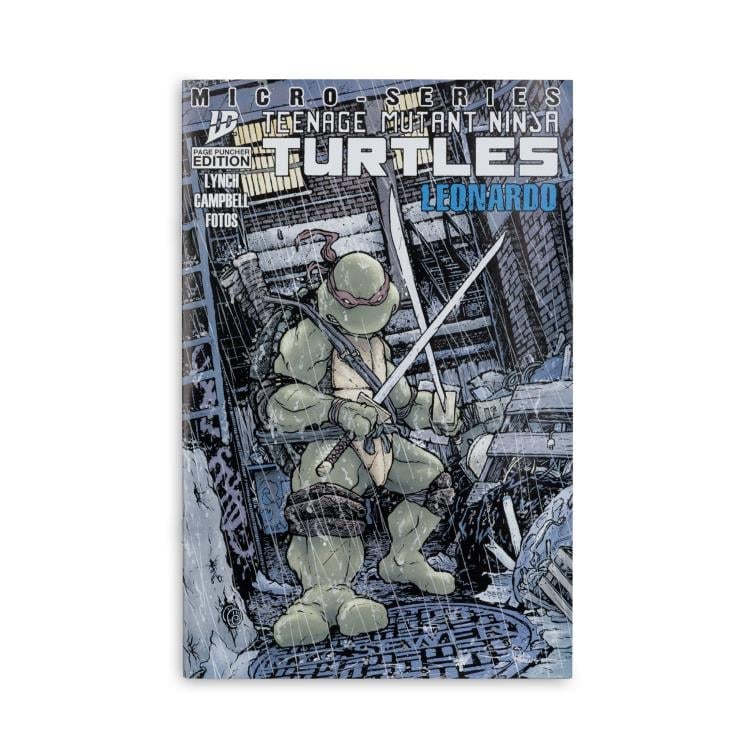 Teenage Mutant Ninja Turtles Page Punchers Leonardo 5" Action Figure with Comic Gallery Image 13