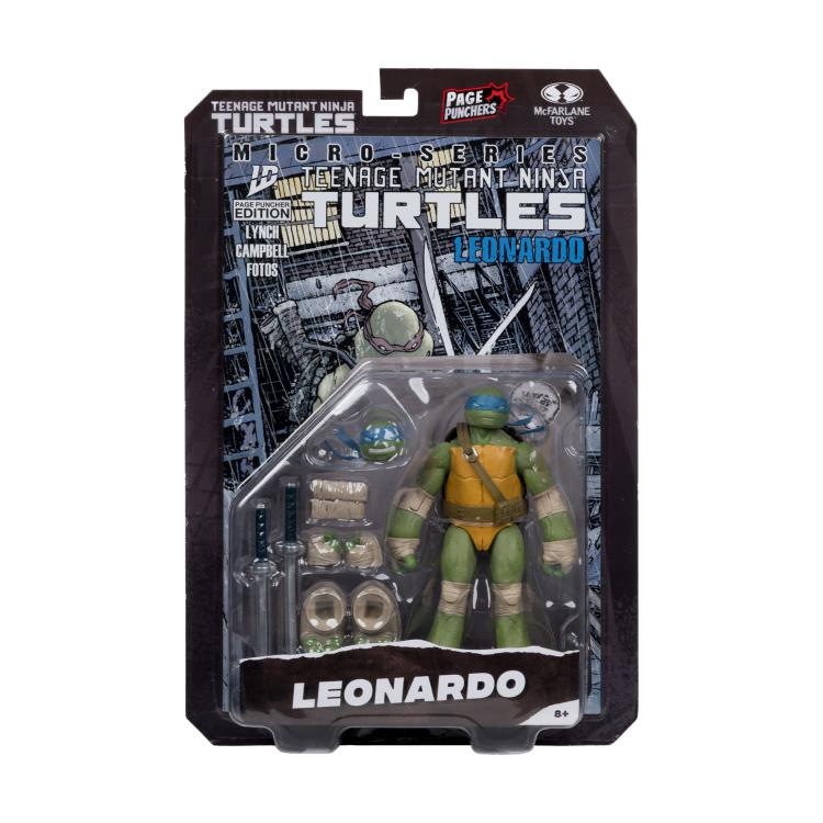 Teenage Mutant Ninja Turtles Page Punchers Leonardo 5" Action Figure with Comic Gallery Image 14