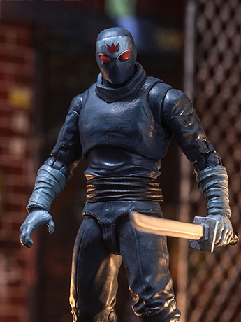 Teenage Mutant Ninja Turtles Page Punchers Foot Soldier 5" Action Figure with Comic Gallery Image 2