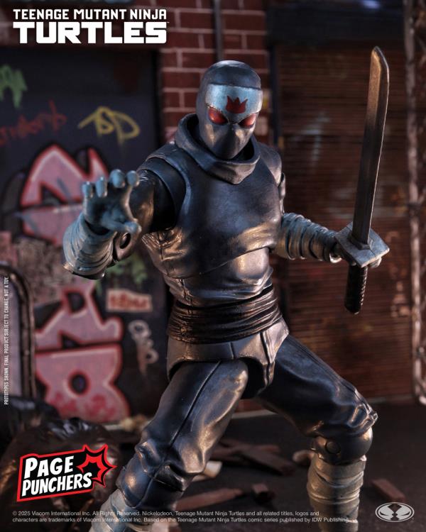 Teenage Mutant Ninja Turtles Page Punchers Foot Soldier 5" Action Figure with Comic Gallery Image 6