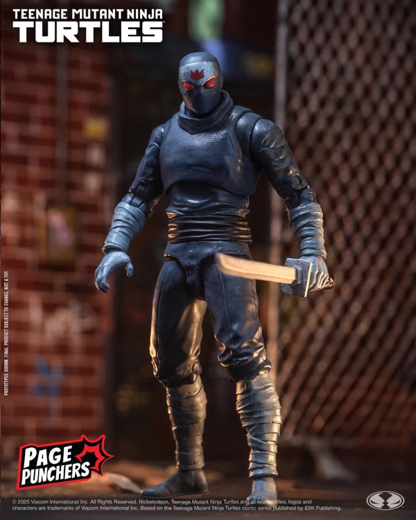 Teenage Mutant Ninja Turtles Page Punchers Foot Soldier 5" Action Figure with Comic Gallery Image 4
