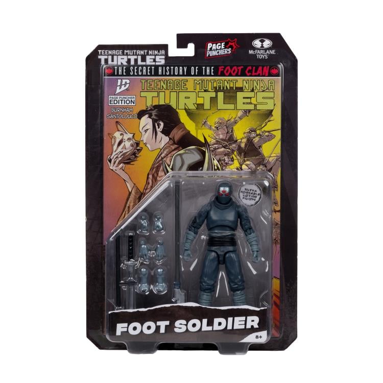 Teenage Mutant Ninja Turtles Page Punchers Foot Soldier 5" Action Figure with Comic Gallery Image 15