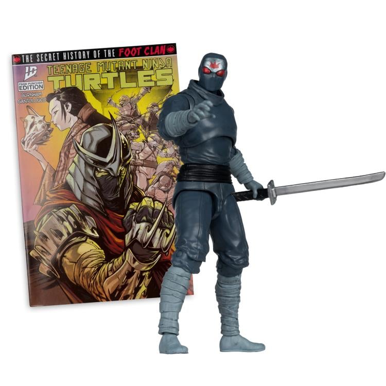 Teenage Mutant Ninja Turtles Page Punchers Foot Soldier 5" Action Figure with Comic Gallery Image 7