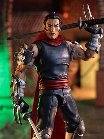 Teenage Mutant Ninja Turtles Page Punchers Shredder 5" Action Figure with Comic Gallery Image 2
