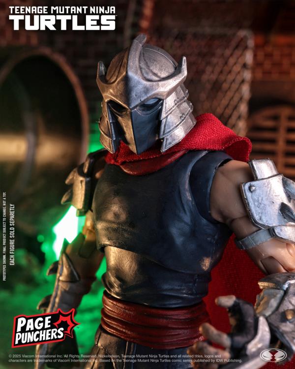 Teenage Mutant Ninja Turtles Page Punchers Shredder 5" Action Figure with Comic Gallery Image 5