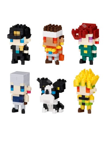 JoJo’s Bizarre Adventure Nanoblock Mininano Series Box of 6 Characters Gallery Image 2