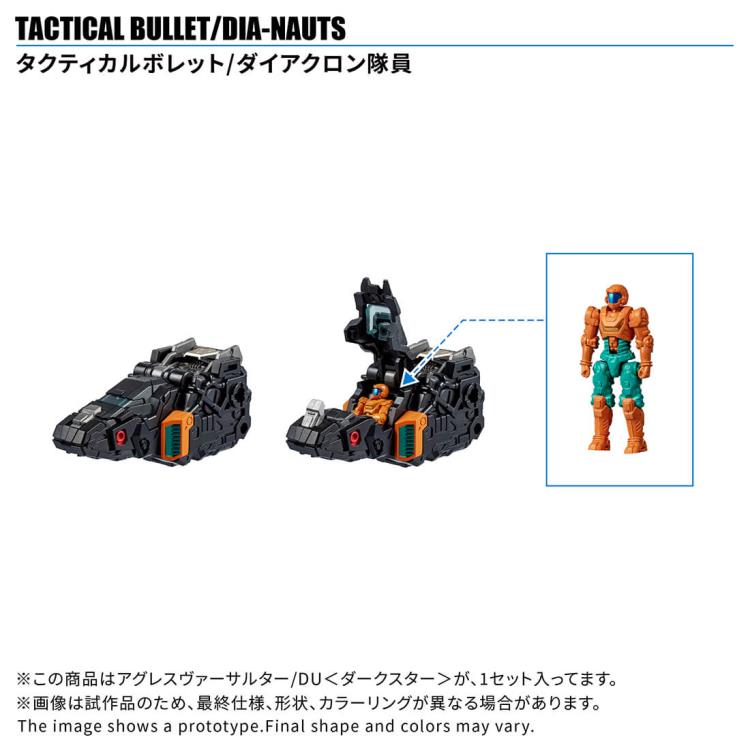 Diaclone TM-38 Tactical Mover Aggress Versaulter / DU (Dark Star Ver.) Gallery Image 6