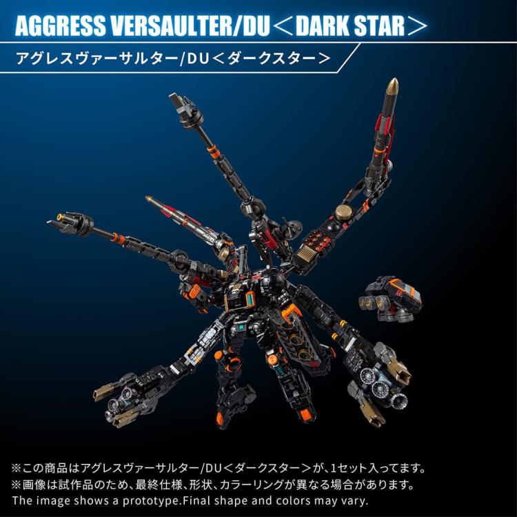 Diaclone TM-38 Tactical Mover Aggress Versaulter / DU (Dark Star Ver.)