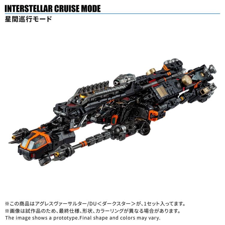 Diaclone TM-38 Tactical Mover Aggress Versaulter / DU (Dark Star Ver.) Gallery Image 7