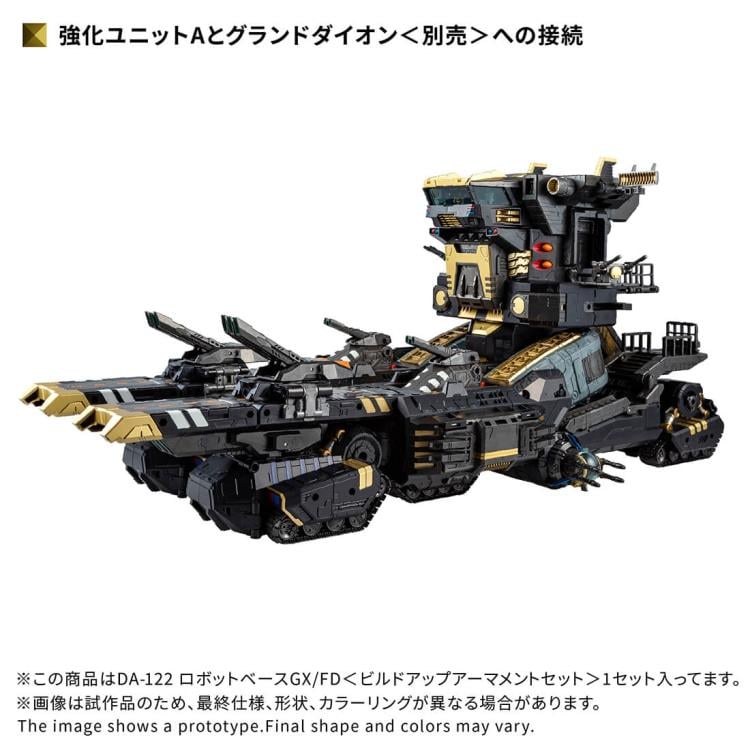 Diaclone DA-122 Robot Base GX / FD (Build-up Armament Set) Gallery Image 7