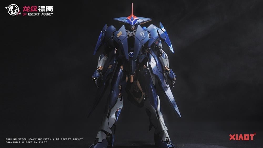 Burning Steel Heavy Industry DP-H01 DP Escort Agency Ling Yao 1/100 Scale Model Kit Gallery Image 3