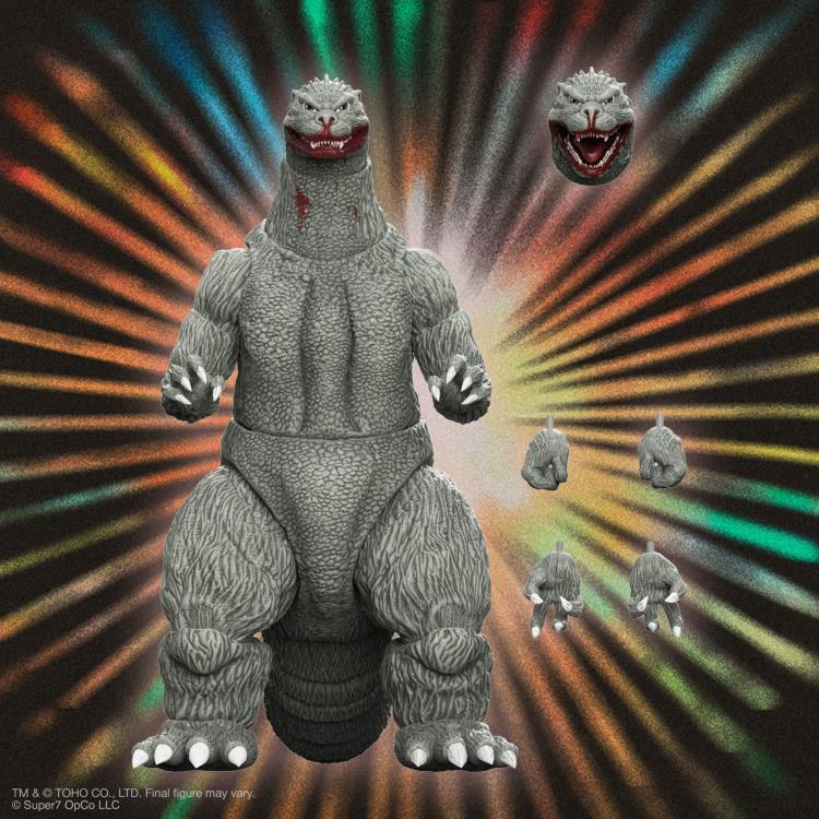 Toho ULTIMATES! Godzilla '89 (Greyscale Comic Book - Thirsty For Blood Ver.) Action Figure Gallery Image 5