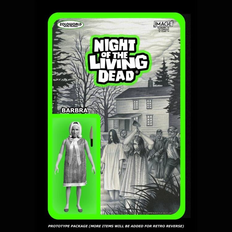 Night of the Living Dead Retro Reverse Set of 6 Action Figures Gallery Image 4