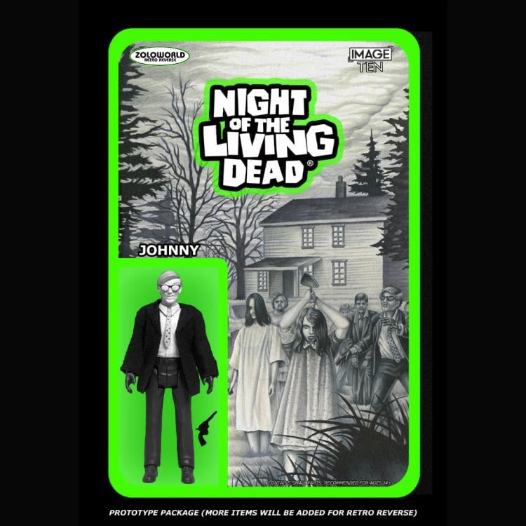 Night of the Living Dead Retro Reverse Set of 6 Action Figures Gallery Image 12