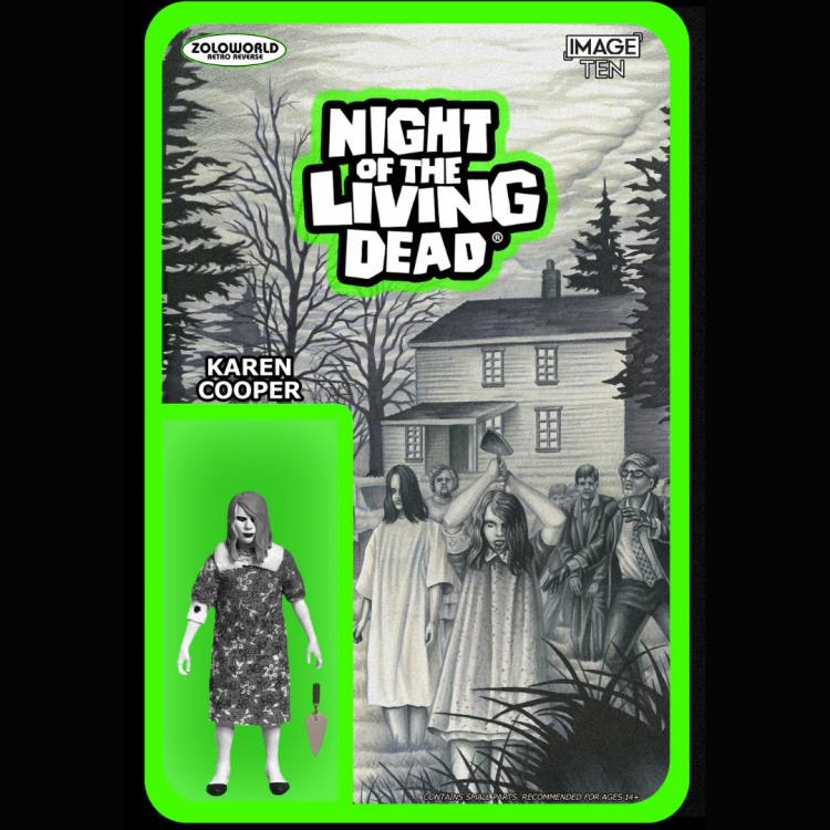 Night of the Living Dead Retro Reverse Set of 6 Action Figures Gallery Image 14