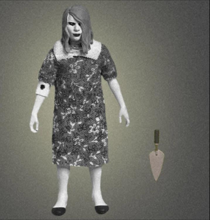 Night of the Living Dead Retro Reverse Set of 6 Action Figures Gallery Image 13