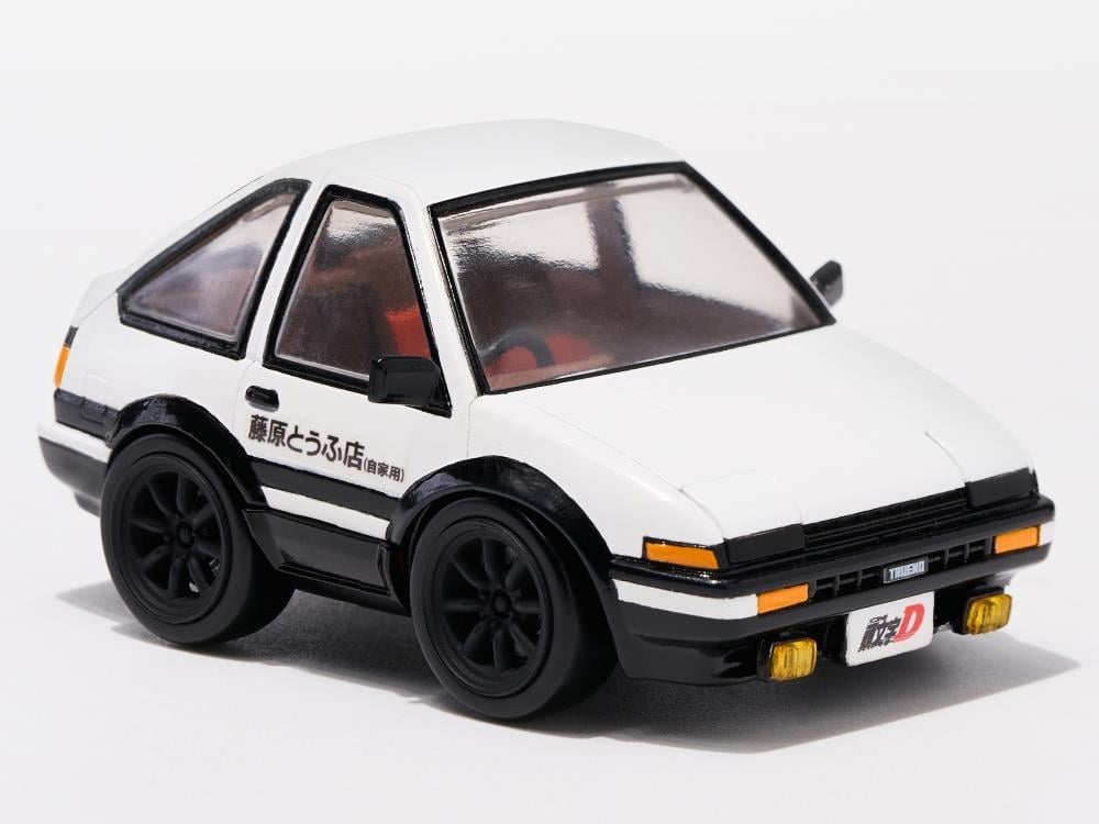 Initial D Q Village QV-05 Toyota AE86 TRUENO Model Kit Set Gallery Image 7