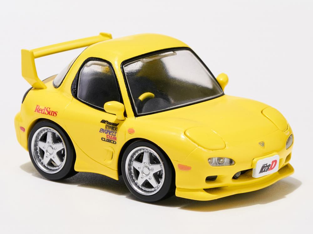 Initial D Q Village QV-06 Mazda RX-7 FD3S Model Kit Set Gallery Image 6