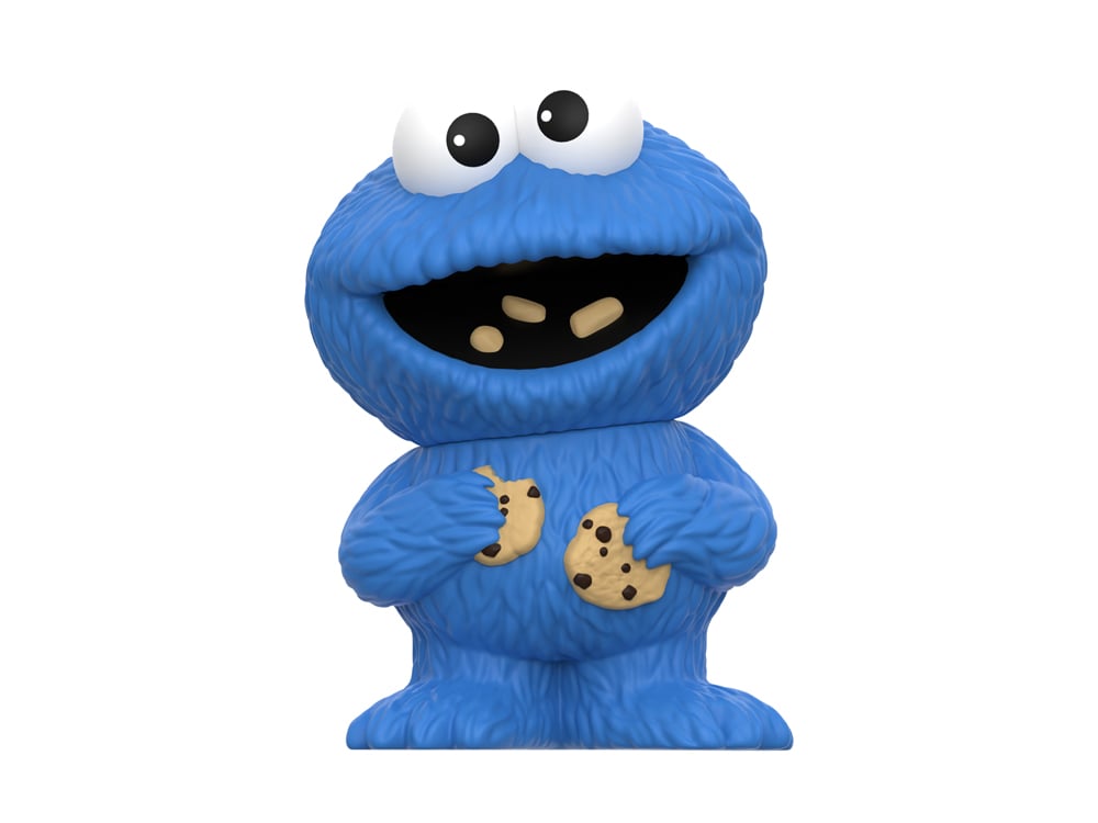 Sesame Street FUN! FUN! Wave 02 Cookie Monster Figure Gallery Image 1