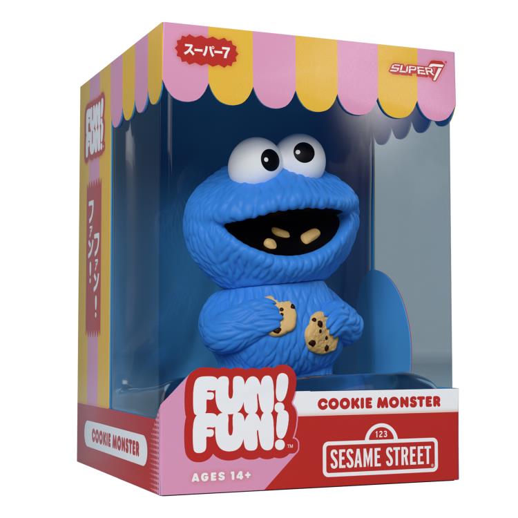 Sesame Street FUN! FUN! Wave 02 Cookie Monster Figure Gallery Image 7