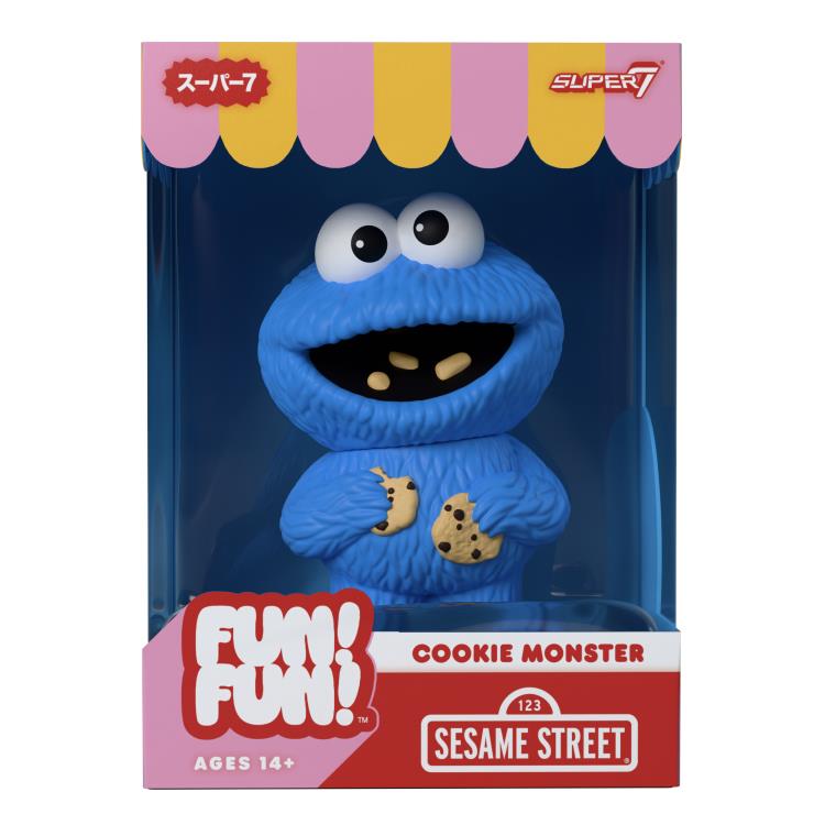 Sesame Street FUN! FUN! Wave 02 Cookie Monster Figure Gallery Image 6