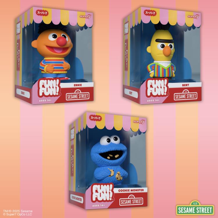 Sesame Street FUN! FUN! Wave 02 Cookie Monster Figure Gallery Image 10