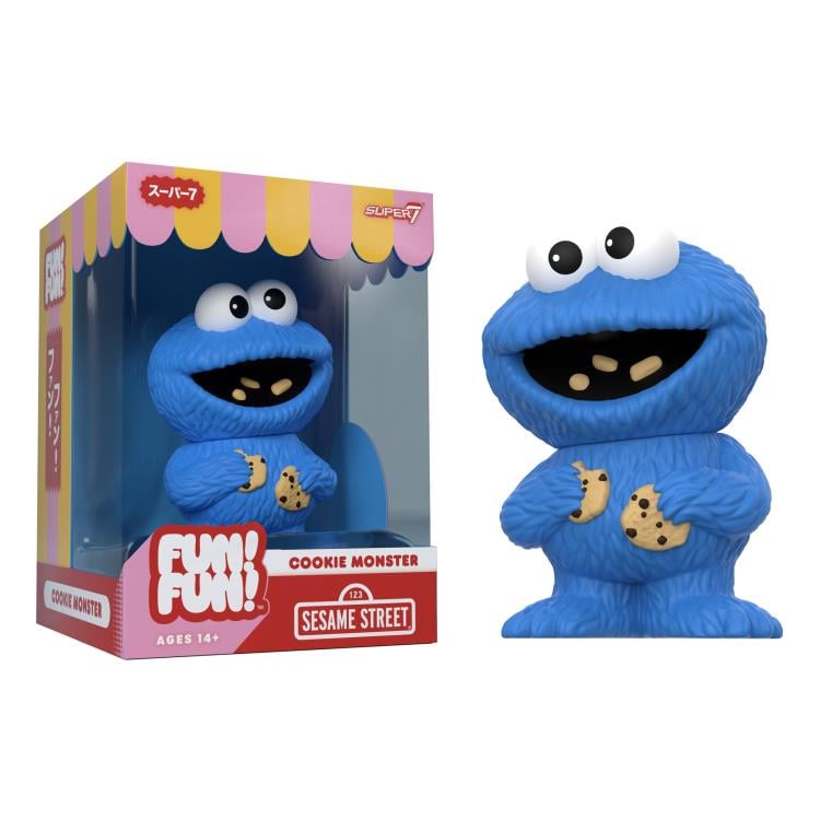 Sesame Street FUN! FUN! Wave 02 Cookie Monster Figure Gallery Image 8