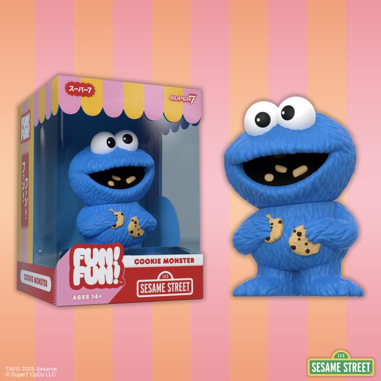 Sesame Street FUN! FUN! Wave 02 Cookie Monster Figure Gallery Image 9