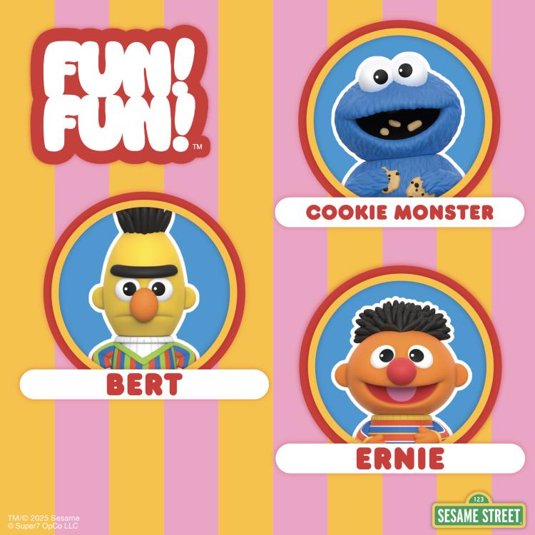 Sesame Street FUN! FUN! Wave 02 Ernie Figure Gallery Image 11