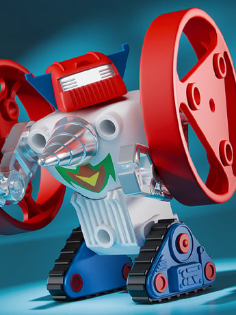 Micronauts ReAction+ Microtron Action Figure Gallery Image 2