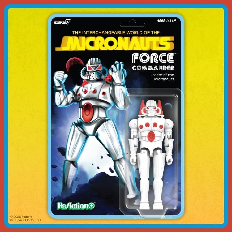 Micronauts ReAction+ Force Commander Action Figure Gallery Image 5