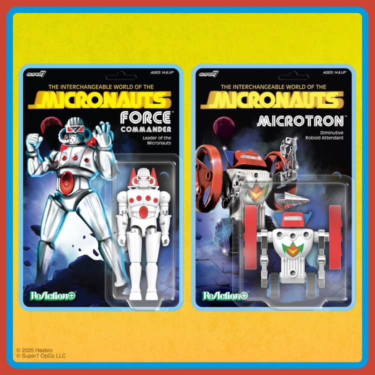 Micronauts ReAction+ Force Commander Action Figure Gallery Image 6