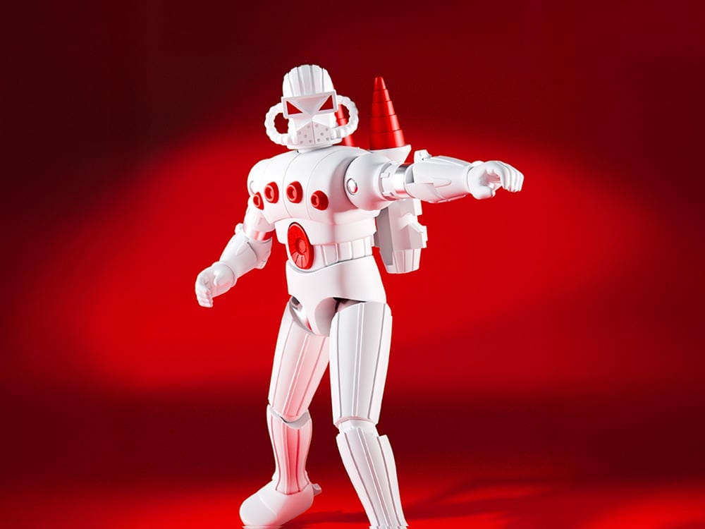 Micronauts ReAction+ Force Commander Action Figure