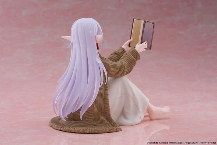 Frieren: Beyond Journey's End Desktop Cute Frieren (Roomwear Ver.) Figure (Reissue) Gallery Image 9