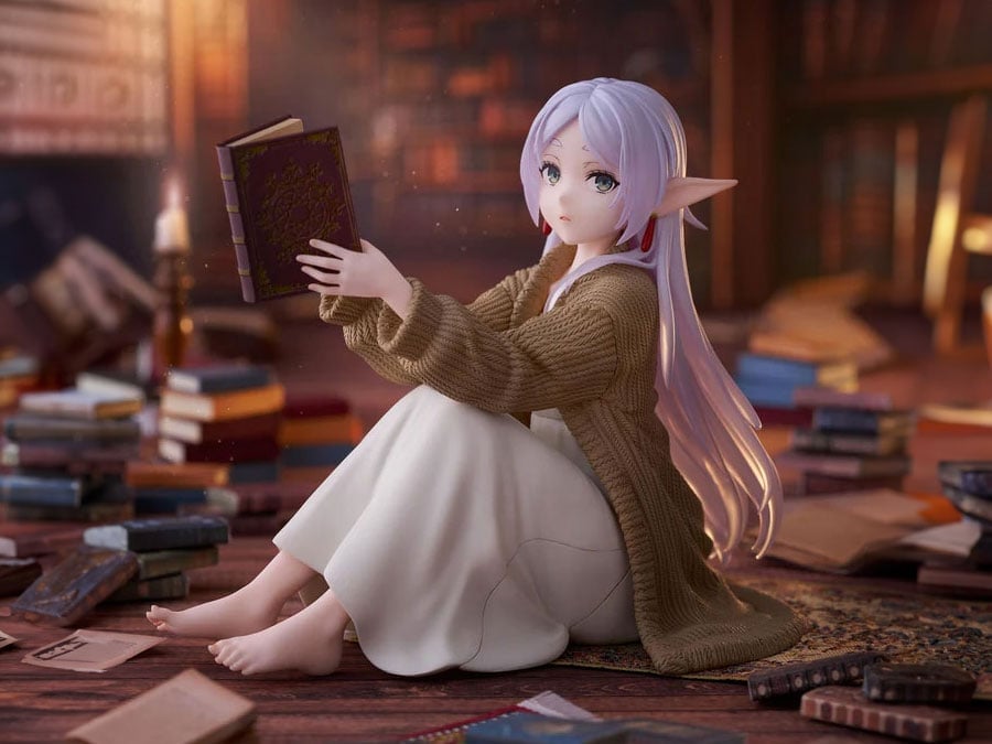 Frieren: Beyond Journey's End Desktop Cute Frieren (Roomwear Ver.) Figure (Reissue) Gallery Image 1
